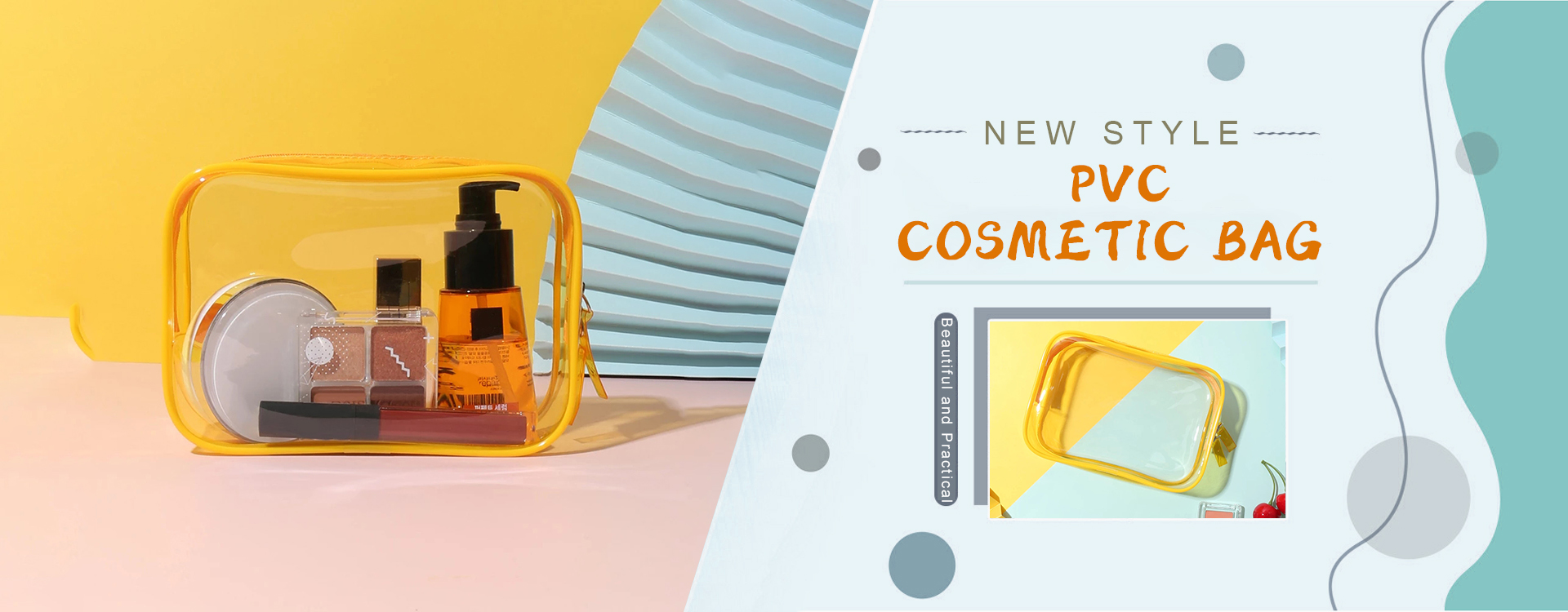 China Bolso cosmético del PVC