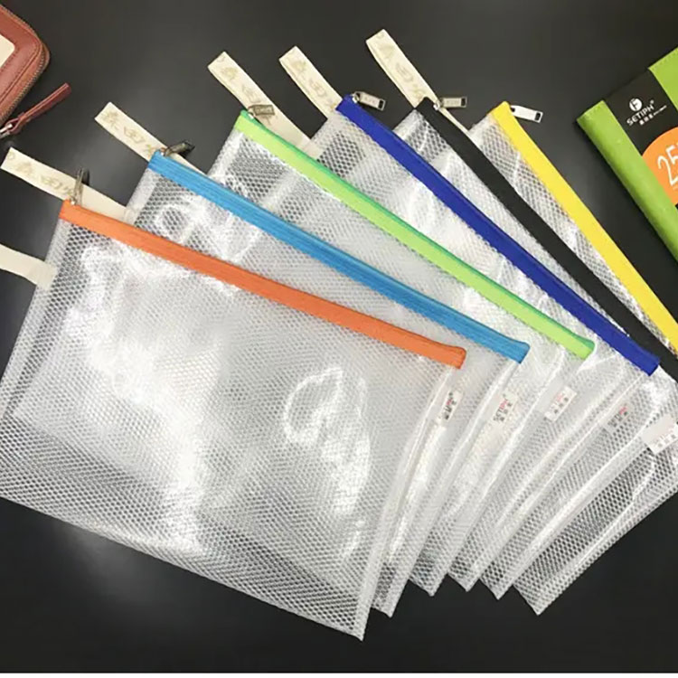 Bolsa para documentos de malla EVA