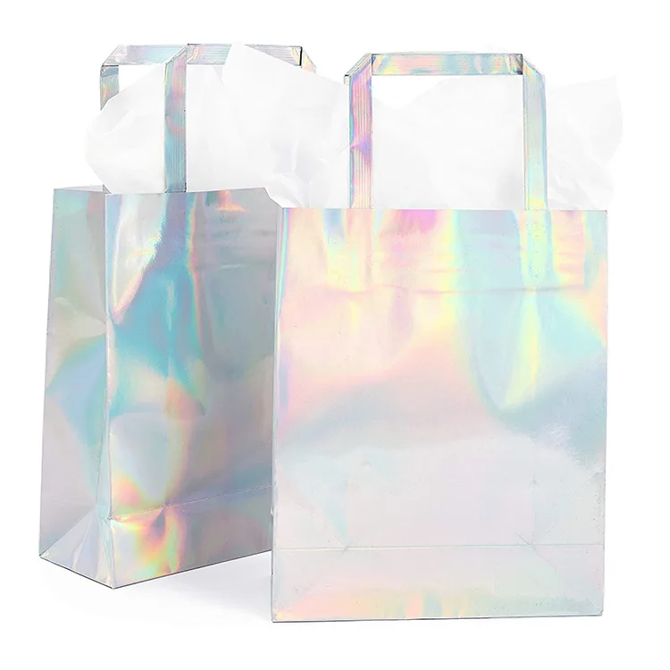 Regalo holográfico con logotipo Bolsa de tela