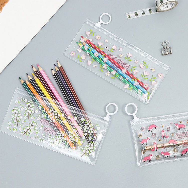 Bolsas transparentes de PVC con cremallera
