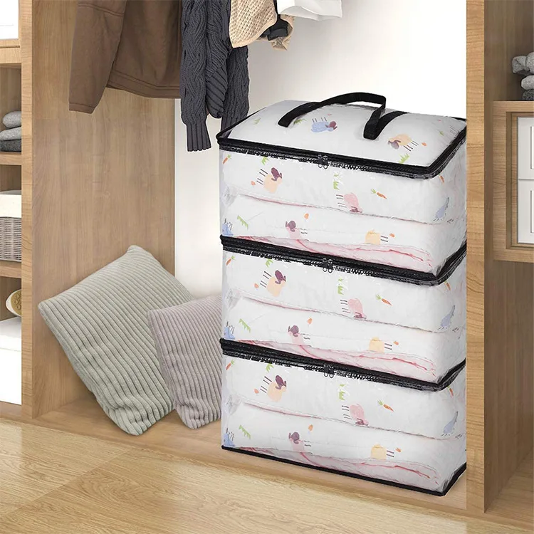 Bolsa de cama con cremallera de PVC