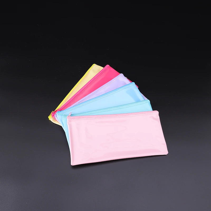 Estuche para lápices de PVC de color liso